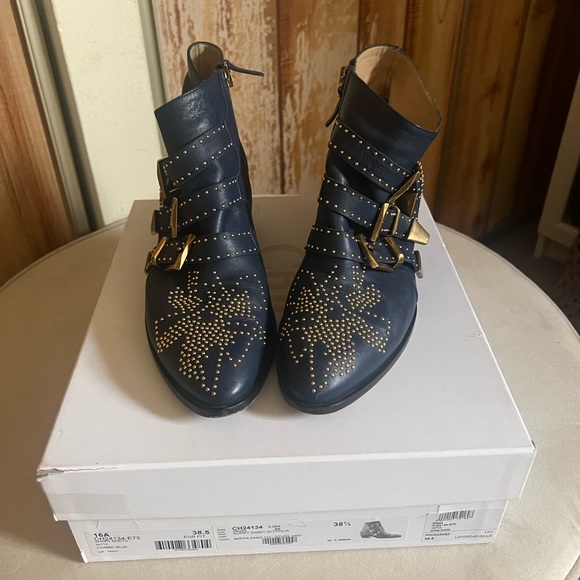 Chloe Susanna boots In blue - Picture 1 of 3
